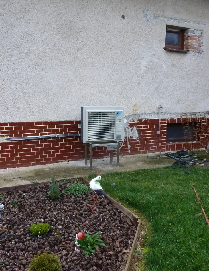 Tepelné čerpadlo vzduch voda Daikin Altherma 3 8kW rodinný dom Ruskovce