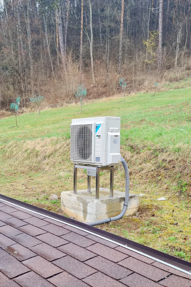 Tepelné čerpadlo vzduch voda Daikin Altherma 3 8kW rodinný dom Slovenská Ľupča