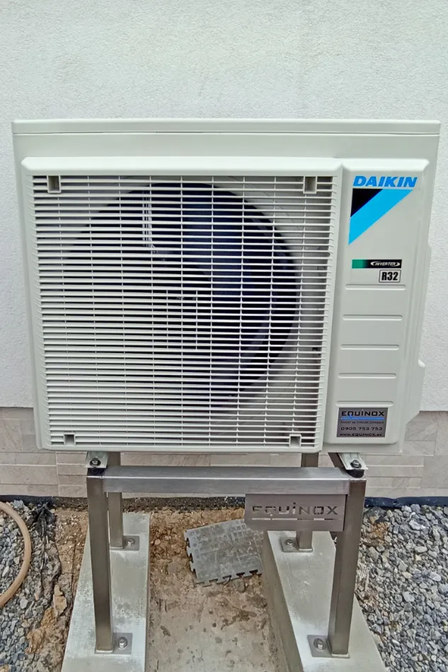Tepelné čerpadlo vzduch voda Daikin Altherma 3 8kW rodinný dom Slovenské Pravno