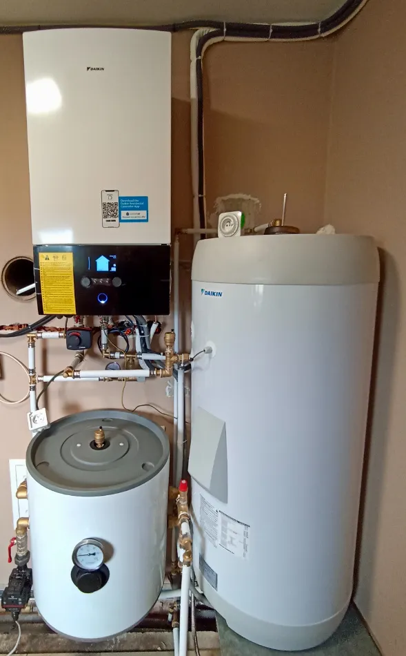 Tepelné čerpadlo vzduch voda Daikin Altherma 3 8kW rodinný dom Slovenské Pravno