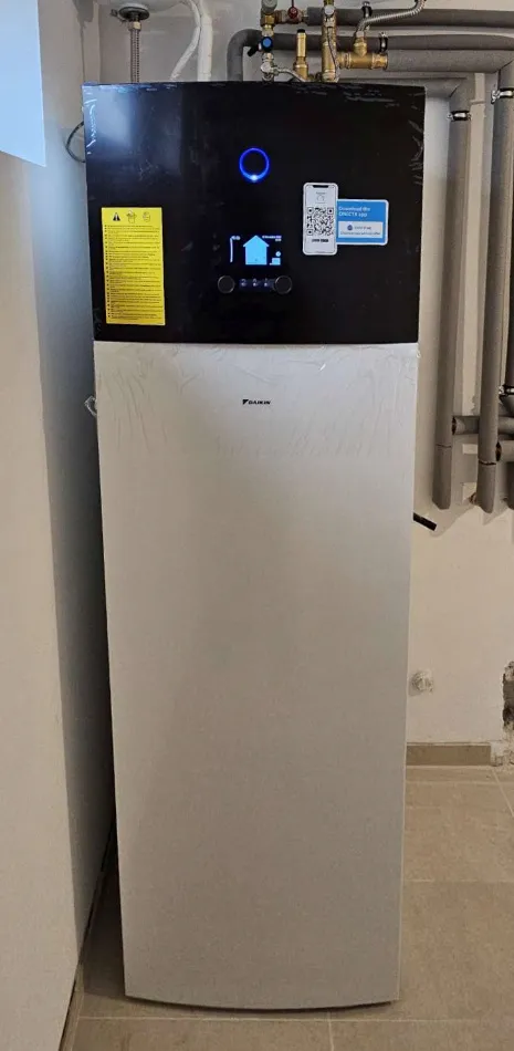 Tepelné čerpadlo vzduch voda Daikin Altherma 3 8kW rodinný dom Trenčianska Turná