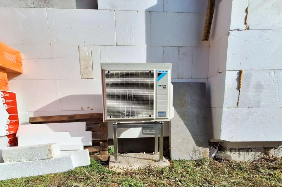 Tepelné čerpadlo vzduch voda Daikin Altherma 3 8kW rodinný dom Trenčianske Jastrabie