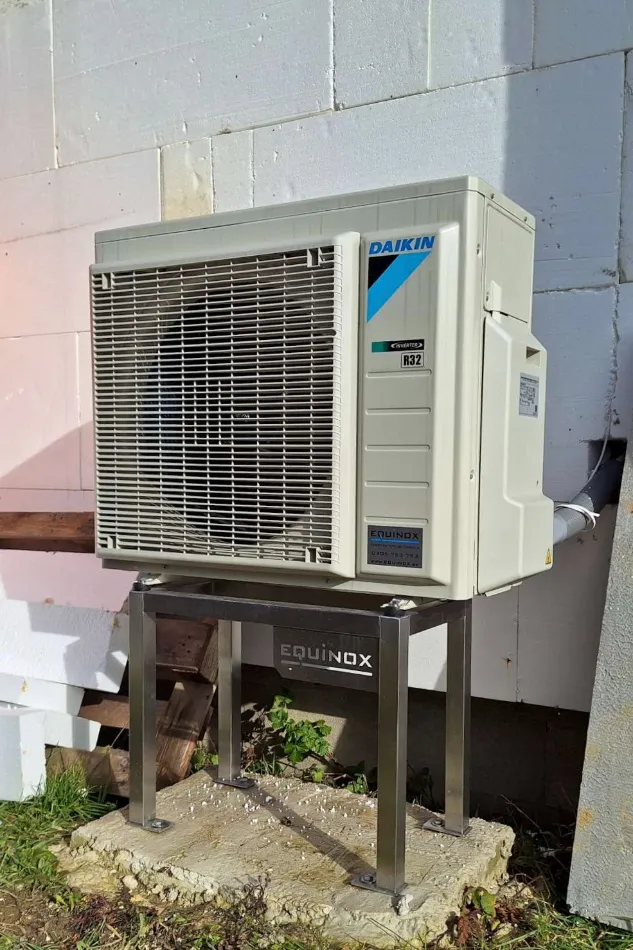 Tepelné čerpadlo vzduch voda Daikin Altherma 3 8kW rodinný dom Trenčianske Jastrabie