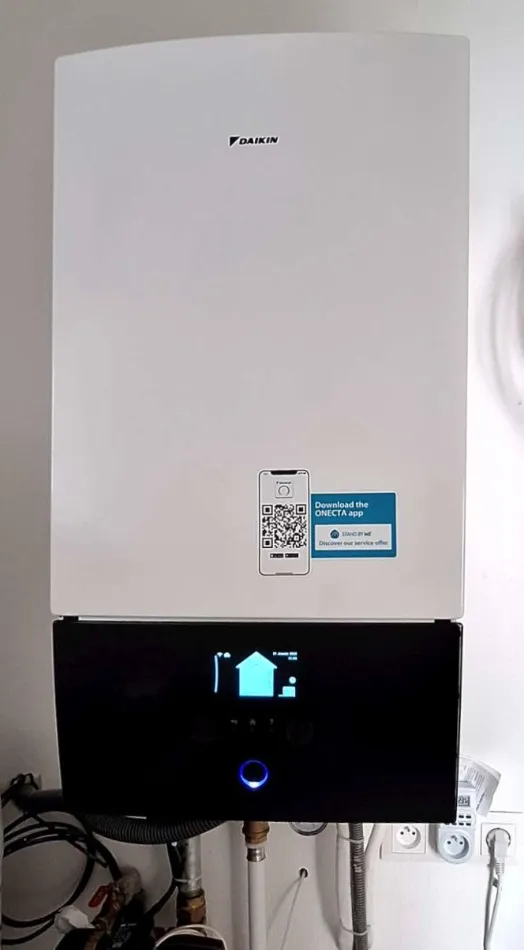 Tepelné čerpadlo vzduch voda Daikin Altherma 3 8kW rodinný dom Trenčianske Jastrabie