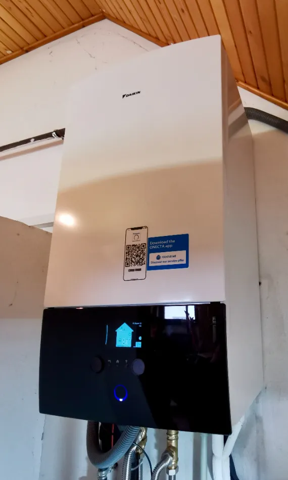Tepelné čerpadlo vzduch voda Daikin Altherma 3 8kW rodinný dom Turčianske Teplice