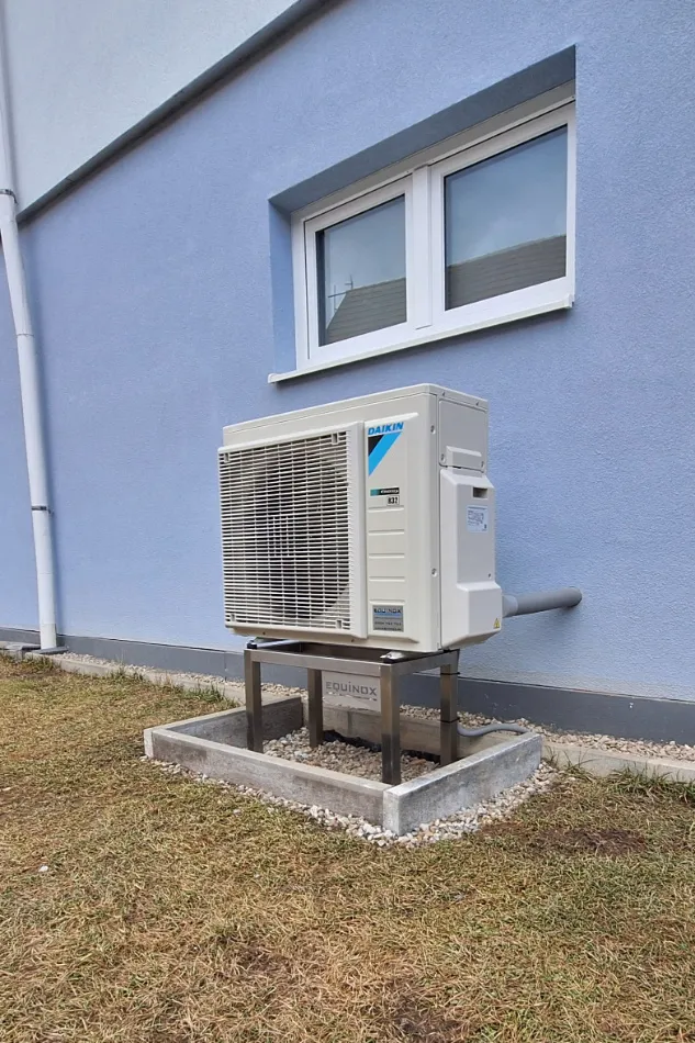 Tepelné čerpadlo vzduch voda Daikin Altherma 3 8kW rodinný dom Vyšný Kubín