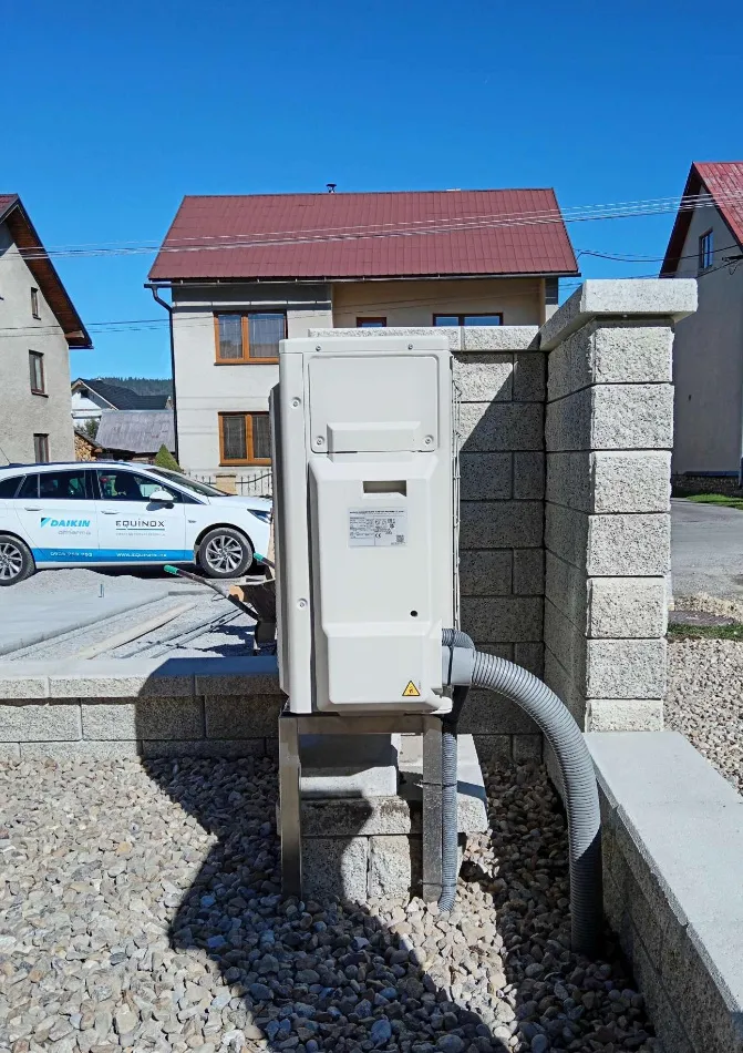Tepelné čerpadlo vzduch voda Daikin Altherma 3 8kW rodinný dom Zuberec