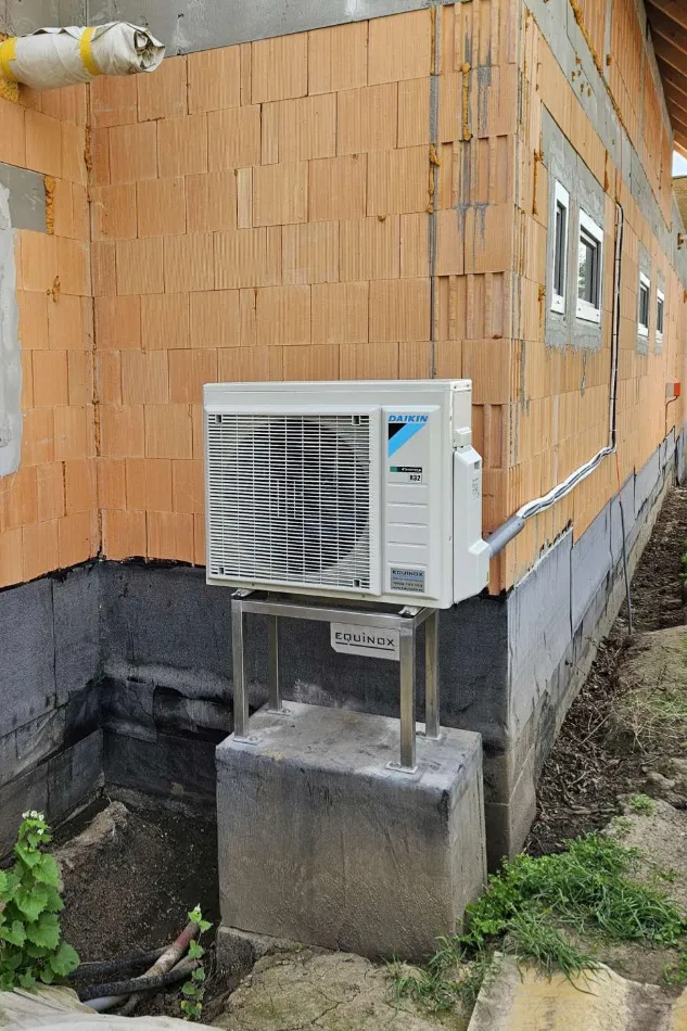 Tepelné čerpadlo vzduch voda Daikin Altherma 3 8kW s chladením RD Bohdanovce nad Trnavou