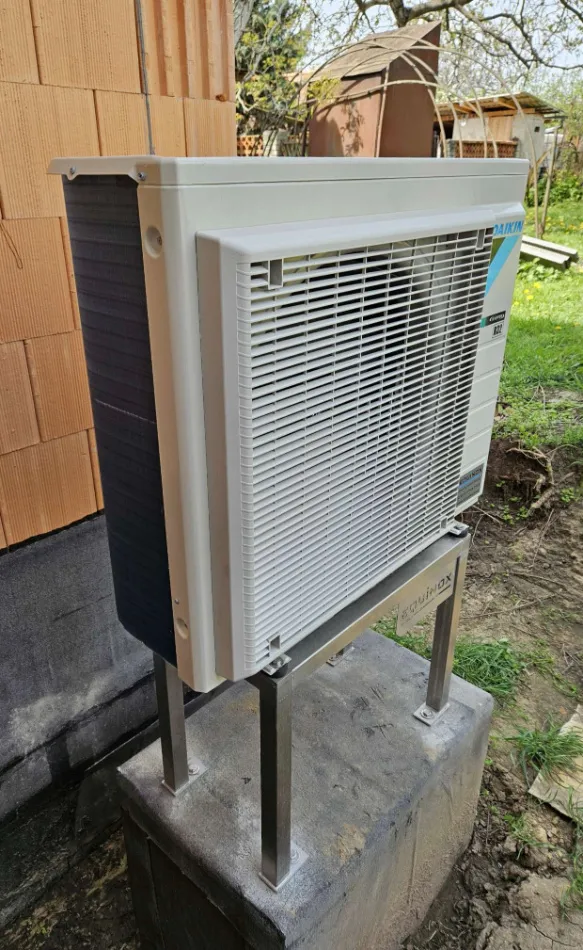 Tepelné čerpadlo vzduch voda Daikin Altherma 3 8kW s chladením RD Bohdanovce nad Trnavou