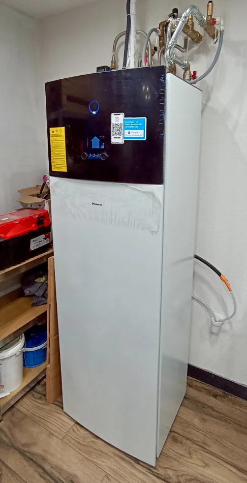 Tepelné čerpadlo vzduch voda Daikin Altherma 3 8kW s chladením rod. dom Liptovské Sliače