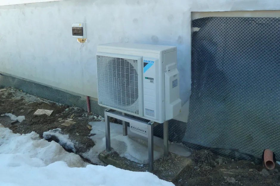 Tepelné čerpadlo vzduch voda Daikin Altherma 3 8kW s chladením rod. dom Liptovský Ondrej