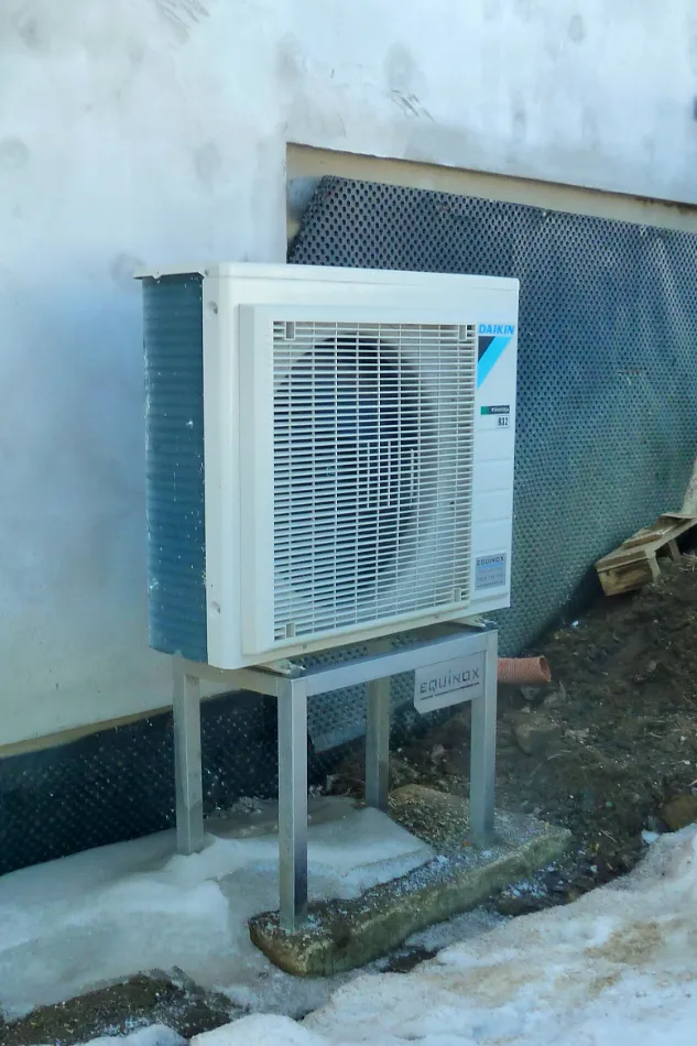 Tepelné čerpadlo vzduch voda Daikin Altherma 3 8kW s chladením rod. dom Liptovský Ondrej