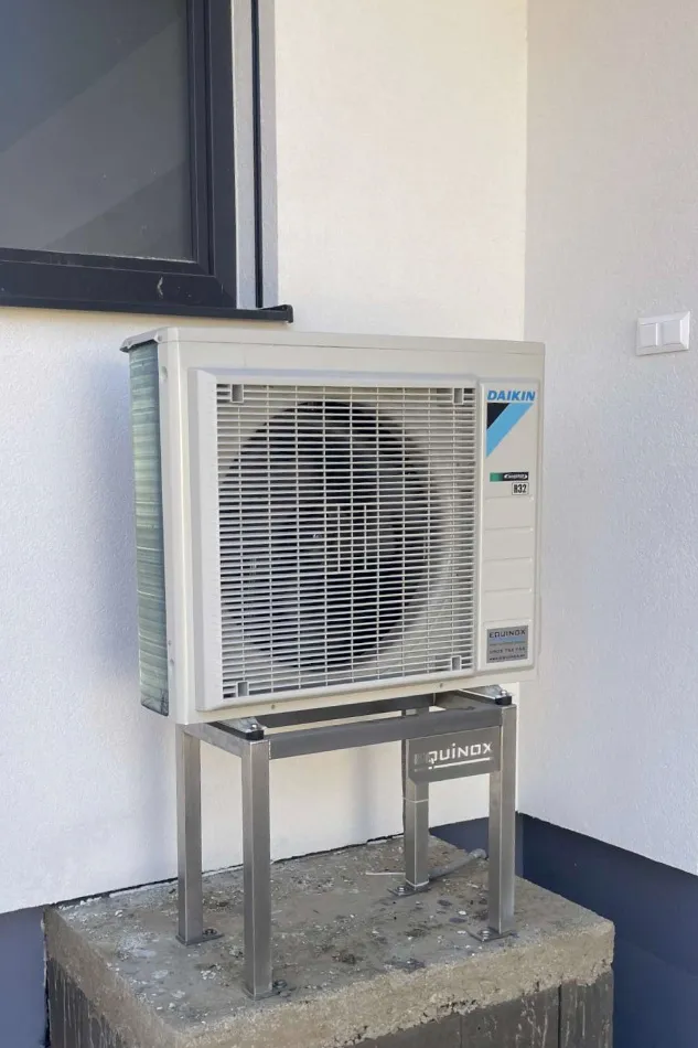 Tepelné čerpadlo vzduch voda Daikin Altherma 3 8kW s chladením rodinný dom Chtelnica