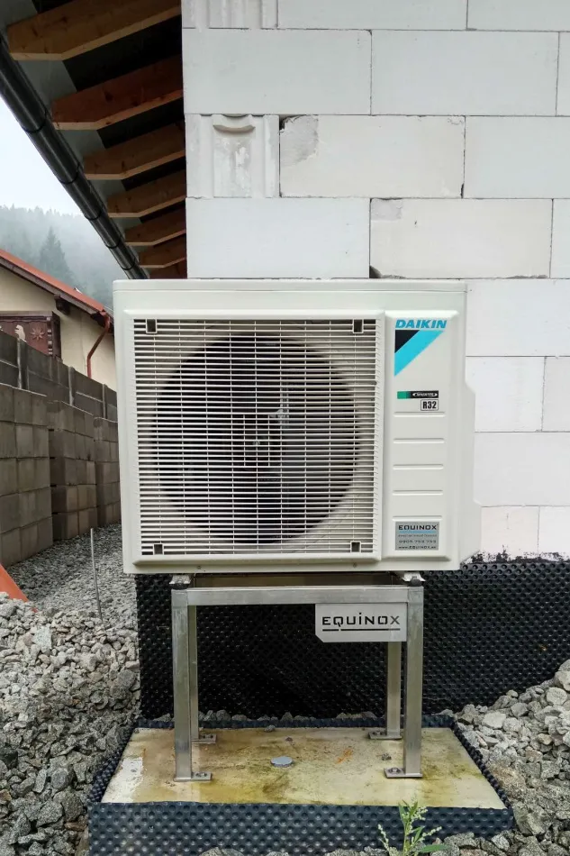 Tepelné čerpadlo vzduch voda Daikin Altherma 3 8kW s chladením rodinný dom Čierny Balog
