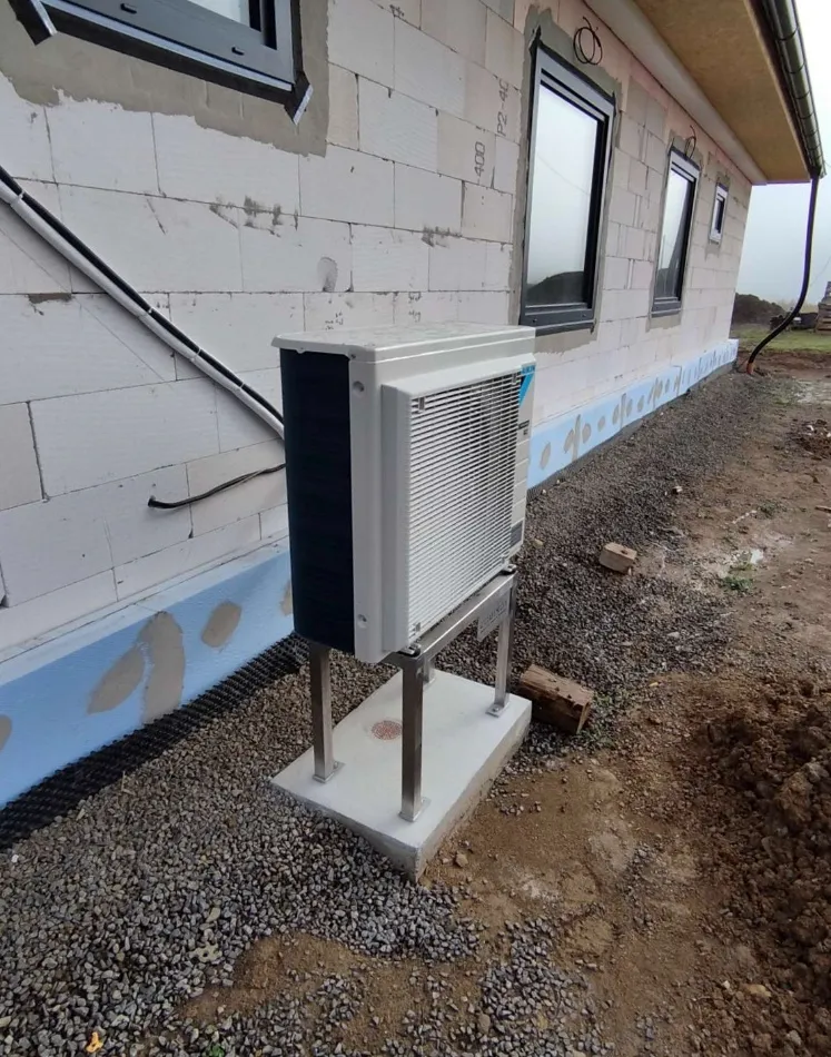 Tepelné čerpadlo vzduch voda Daikin Altherma 3 8kW s chladením rodinný dom Detva
