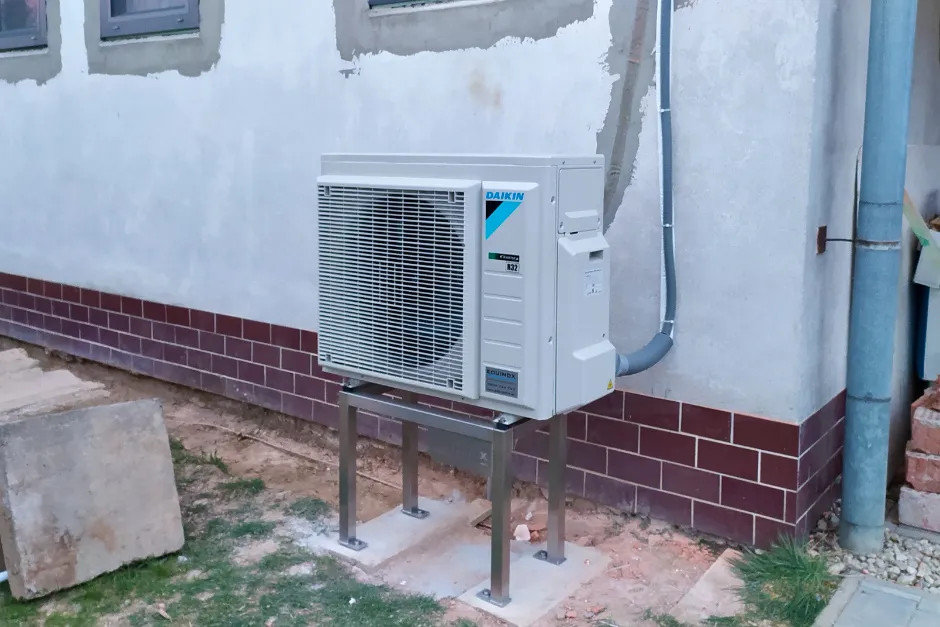 Tepelné čerpadlo vzduch voda Daikin Altherma 3 8kW s chladením rodinný dom Divín