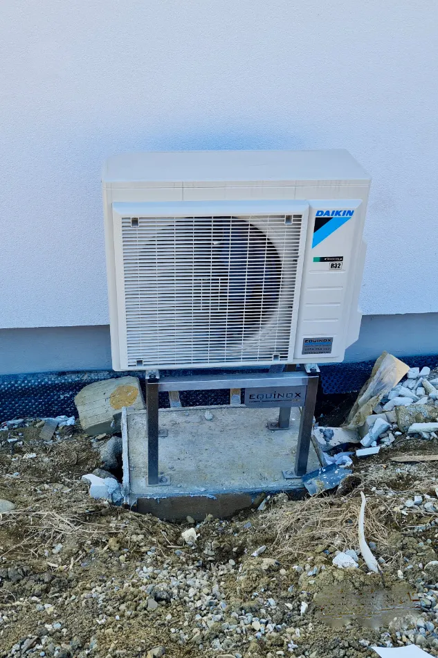 Tepelné čerpadlo vzduch voda Daikin Altherma 3 8kW s chladením rodinný dom Dolná Mariková