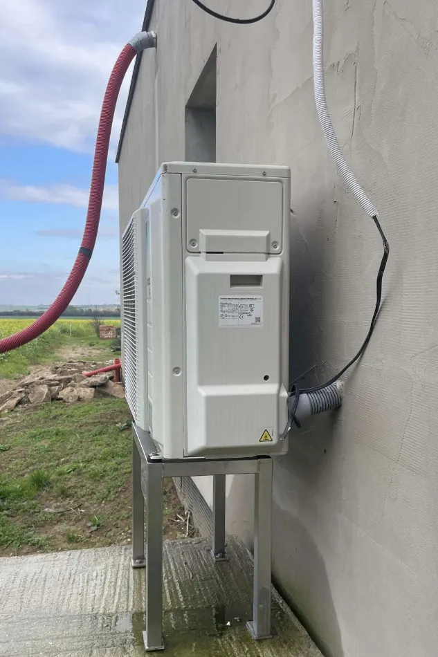 Tepelné čerpadlo vzduch voda Daikin Altherma 3 8kW s chladením rodinný dom Egreš