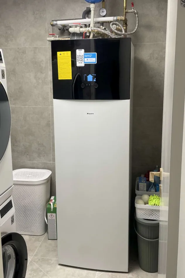 Tepelné čerpadlo vzduch voda Daikin Altherma 3 8kW s chladením rodinný dom Egreš