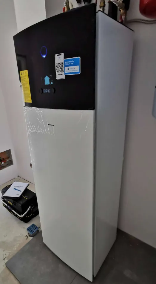 Tepelné čerpadlo vzduch voda Daikin Altherma 3 8kW s chladením rodinný dom Horný Lieskov