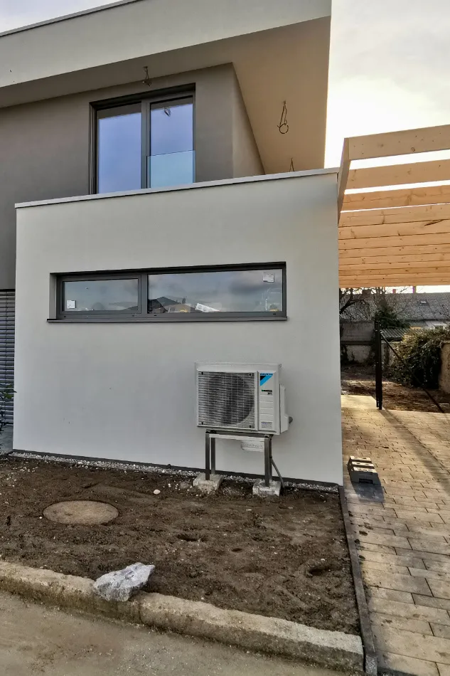 Tepelné čerpadlo vzduch voda Daikin Altherma 3 8kW s chladením rodinný dom Kittsee