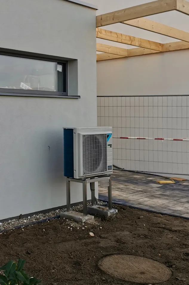 Tepelné čerpadlo vzduch voda Daikin Altherma 3 8kW s chladením rodinný dom Kittsee