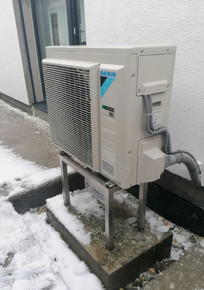 Tepelné čerpadlo vzduch voda Daikin Altherma 3 8kW s chladením rodinný dom Košice