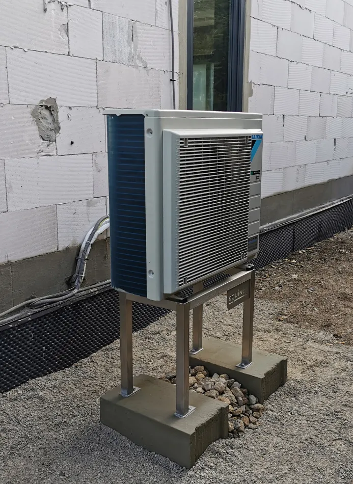 Tepelné čerpadlo vzduch voda Daikin Altherma 3 8kW s chladením rodinný dom Liptovská Osada