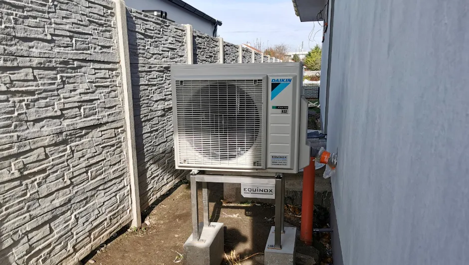 Tepelné čerpadlo vzduch voda Daikin Altherma 3 8kW s chladením rodinný dom Miloslavov