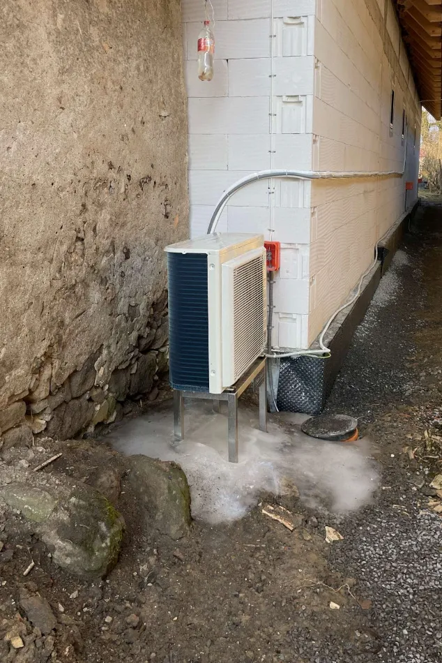 Tepelné čerpadlo vzduch voda Daikin Altherma 3 8kW s chladením rodinný dom Ostrá Lúka