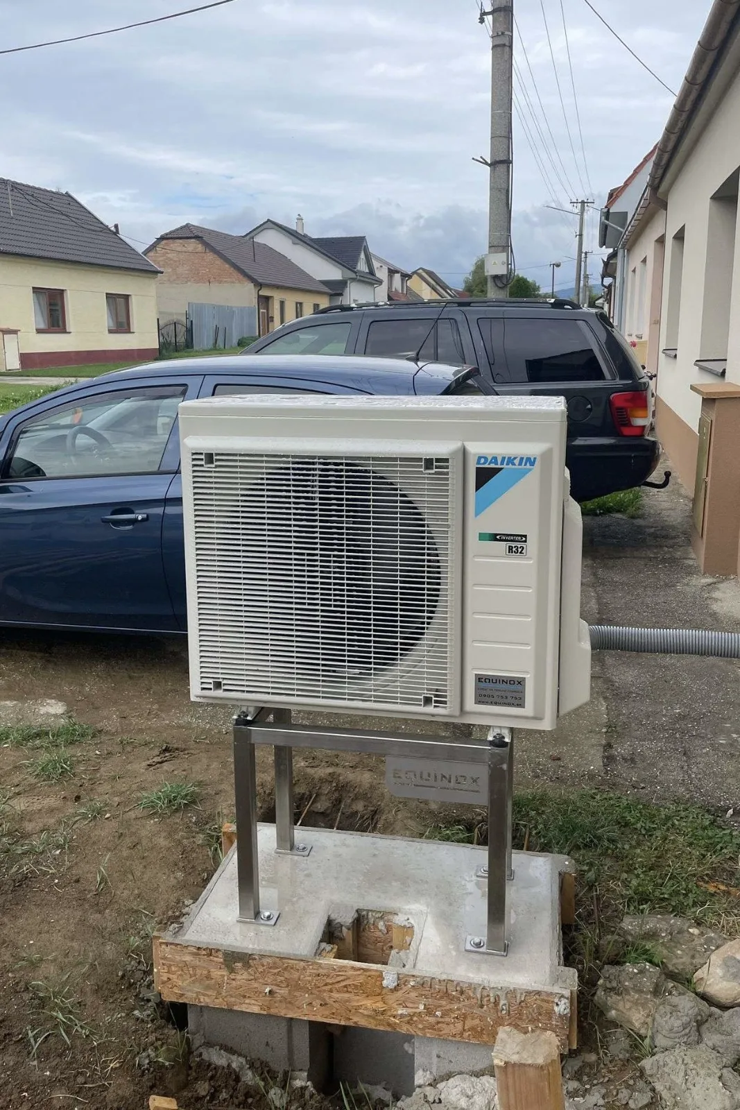 Tepelné čerpadlo vzduch voda Daikin Altherma 3 8kW s chladením rodinný dom Pezinok