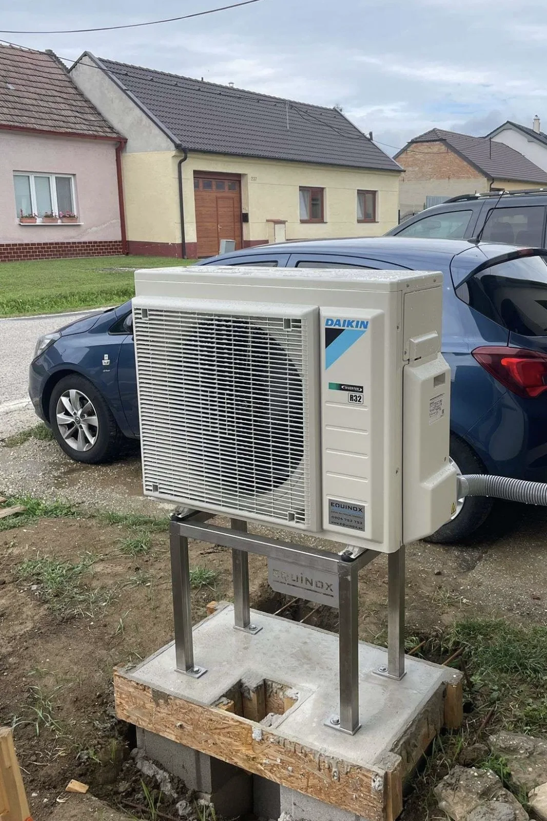 Tepelné čerpadlo vzduch voda Daikin Altherma 3 8kW s chladením rodinný dom Pezinok
