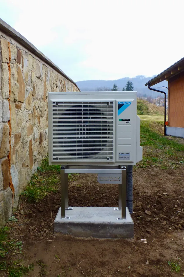 Tepelné čerpadlo vzduch voda Daikin Altherma 3 8kW s chladením rodinný dom Svidník