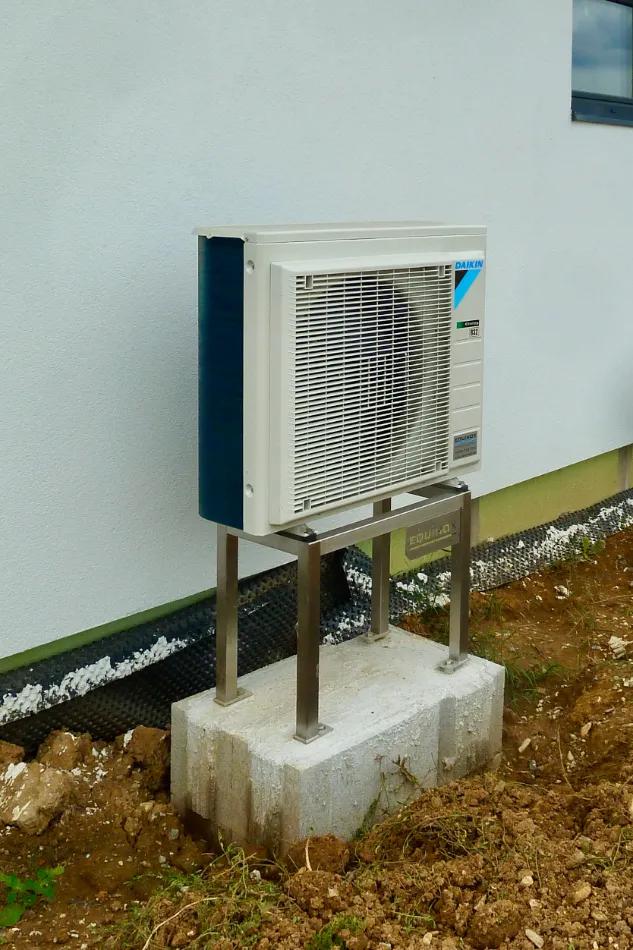 Tepelné čerpadlo vzduch voda Daikin Altherma 3 8kW s chladením rodinný dom Tomčany