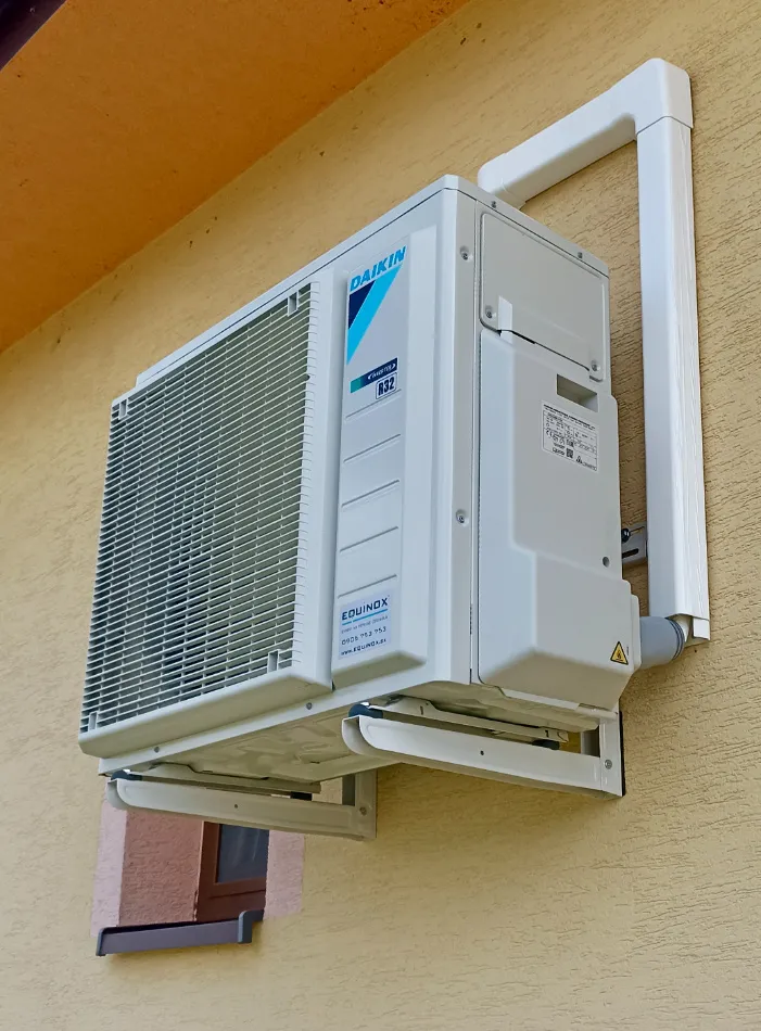 Tepelné čerpadlo vzduch voda Daikin Altherma 3 kW rodinný dom Lužany pri Topli