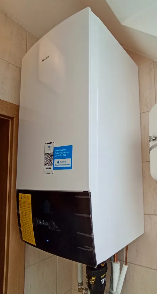 Tepelné čerpadlo vzduch voda Daikin Altherma 3 kW rodinný dom Lužany pri Topli