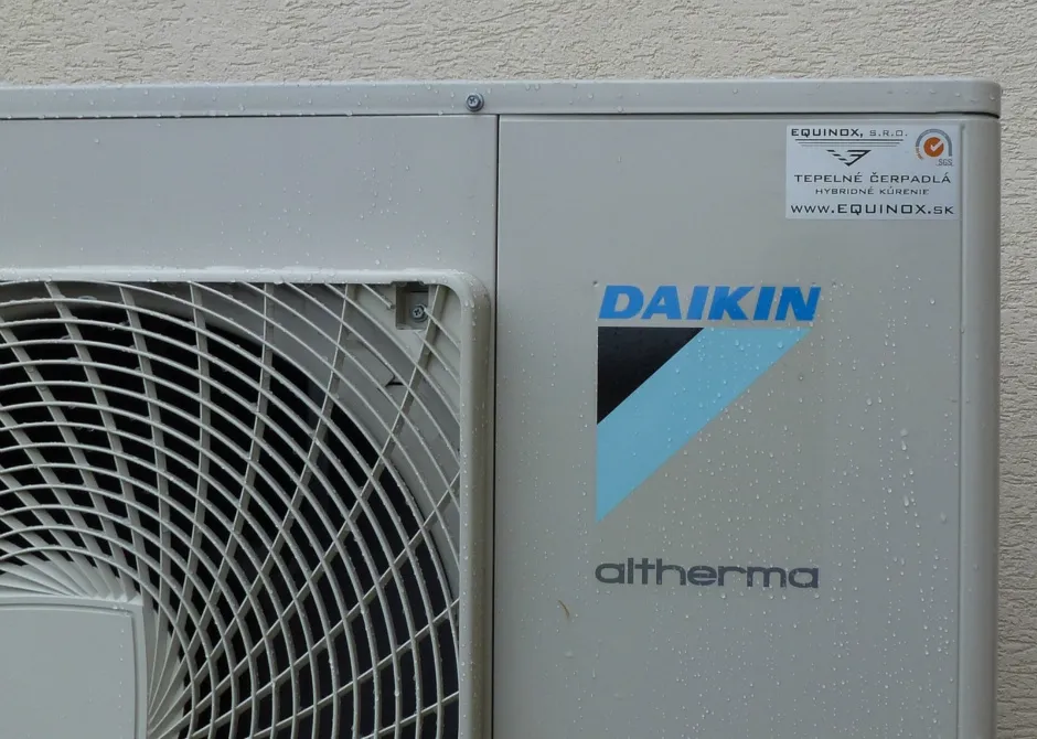 Tepelné čerpadlo vzduch voda Daikin Altherma HT vysokoteplotné 11kW rodinný dom Detva
