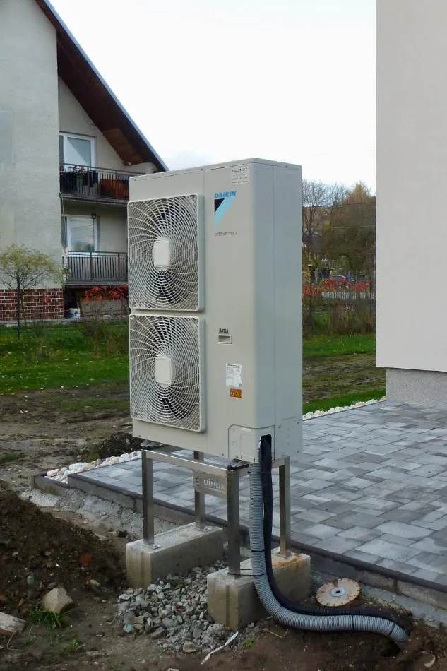 Tepelné čerpadlo vzduch voda Daikin Altherma HT vysokoteplotné 11kW rodinný dom Lenartov