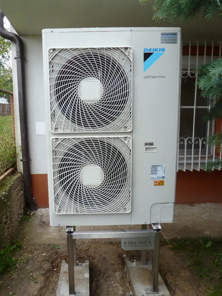 Tepelné čerpadlo vzduch voda Daikin Altherma HT vysokoteplotné 11kW rodinný dom Marianka