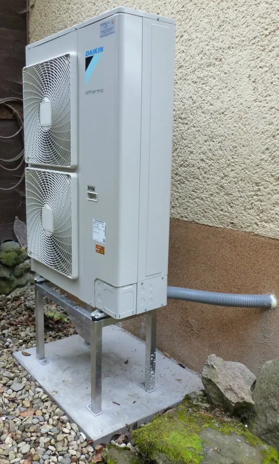 Tepelné čerpadlo vzduch voda Daikin Altherma HT vysokoteplotné 14kW rod. dom Hodruša Hámre