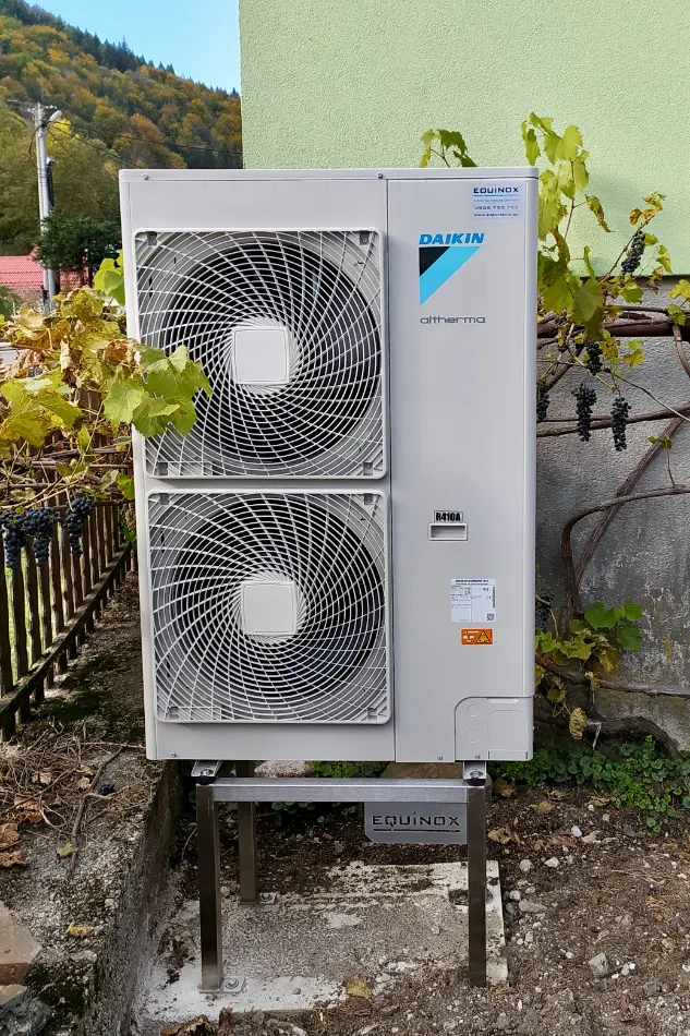Tepelné čerpadlo vzduch voda Daikin Altherma HT vysokoteplotné 14kW rod.dom Dolný Harmanec