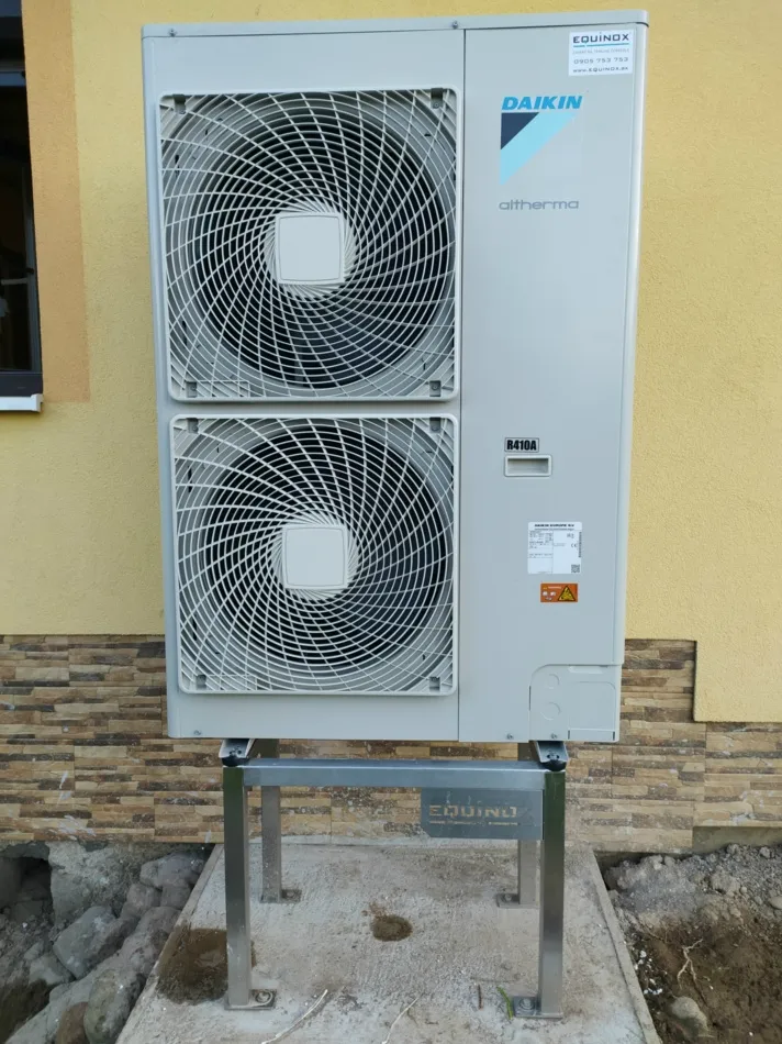 Tepelné čerpadlo vzduch voda Daikin Altherma HT vysokoteplotné 14kW rodinný dom Detva