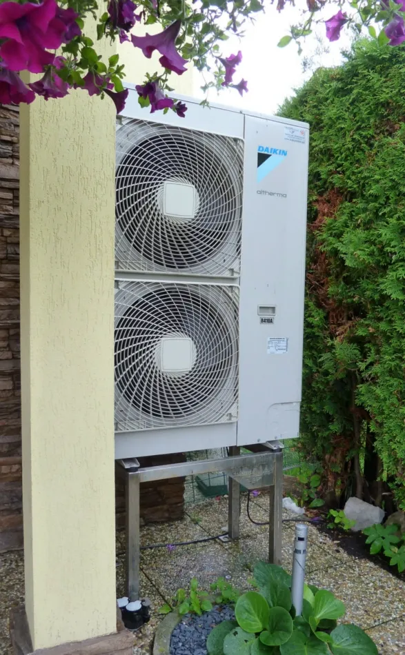 Tepelné čerpadlo vzduch voda Daikin Altherma HT vysokoteplotné 14kW rodinný dom Jalovec