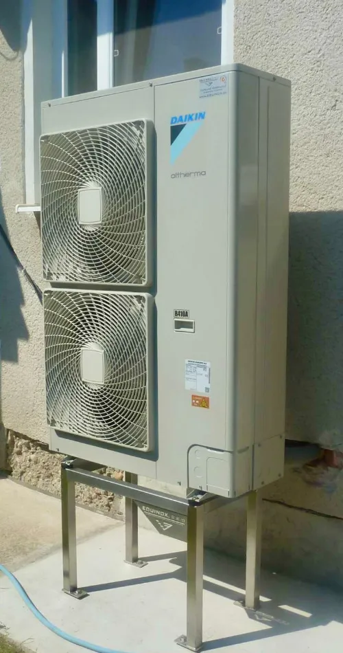 Tepelné čerpadlo vzduch voda Daikin Altherma HT vysokoteplotné 14kW rodinný dom Krušovce