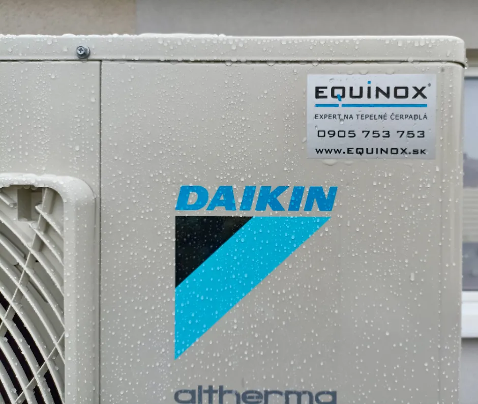 Tepelné čerpadlo vzduch voda Daikin Altherma HT vysokoteplotné 14kW rodinný dom Pečeňany