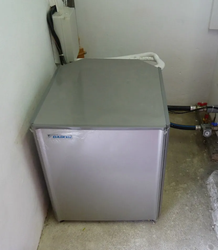 Tepelné čerpadlo vzduch voda Daikin Altherma HT vysokoteplotné 16kW rodinný dom Donovaly