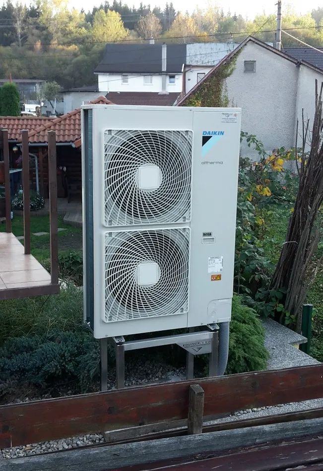 Tepelné čerpadlo vzduch voda Daikin Altherma HT vysokoteplotné 16kW rodinný dom Handlová