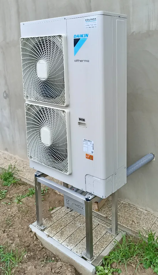 Tepelné čerpadlo vzduch voda Daikin Altherma HT vysokoteplotné 16kW rodinný dom Žitavce