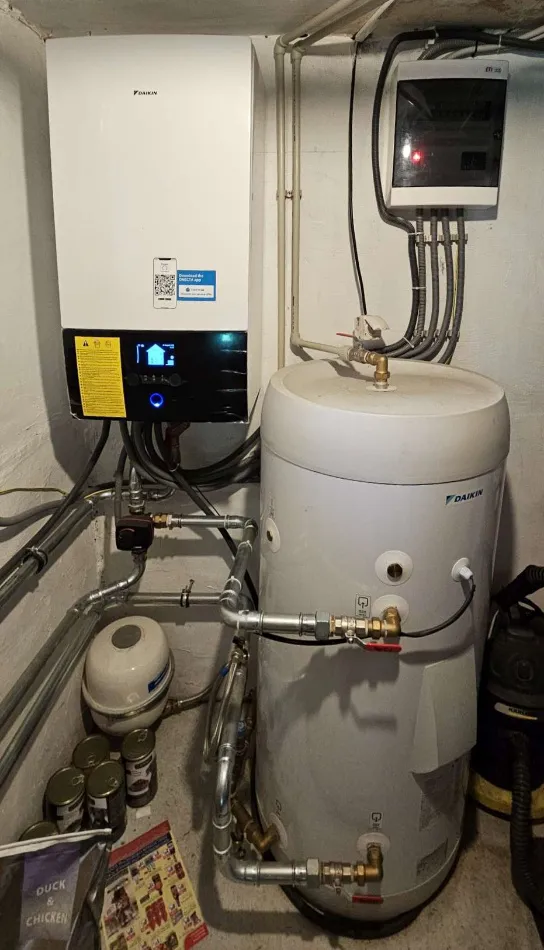 Tepelné čerpadlo vzduch voda Daikin Altherma HT3 vysokoteplotné 14kW rodinný dom Telgárt