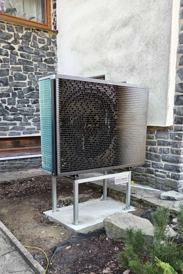 Tepelné čerpadlo vzduch voda Daikin Altherma HT3 vysokoteplotné 16kW rodinný dom Čerín
